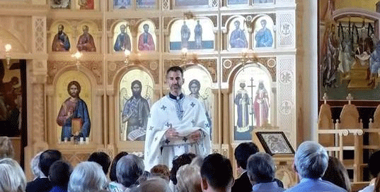 Father Luke Peaching
